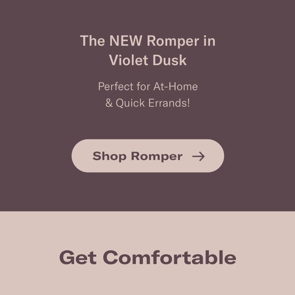 Knix Romper in Violet Dusk with Pockets NWT - Picture 4 of 6